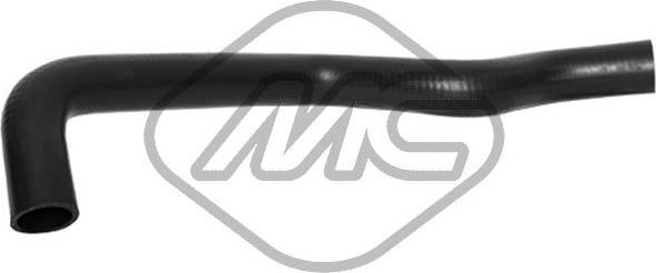 Патрубок радиатора (системы охлаждения) Metalcaucho нижний для Toyota HiAce H100 1995-2001. Артикул 98936