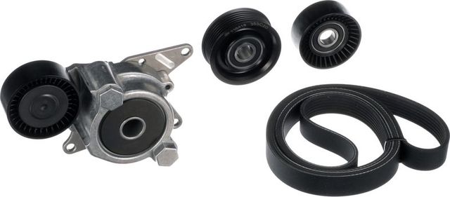 Приводной ремень поликлиновой с роликами (комплект) Gates Micro-V® для Lexus IS II 2005-2012. Артикул K017PK1870