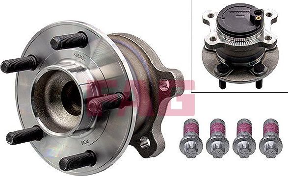 Ступица колеса с интегрированным подшипником (в сборе) Fag. Артикул 713 6792 00