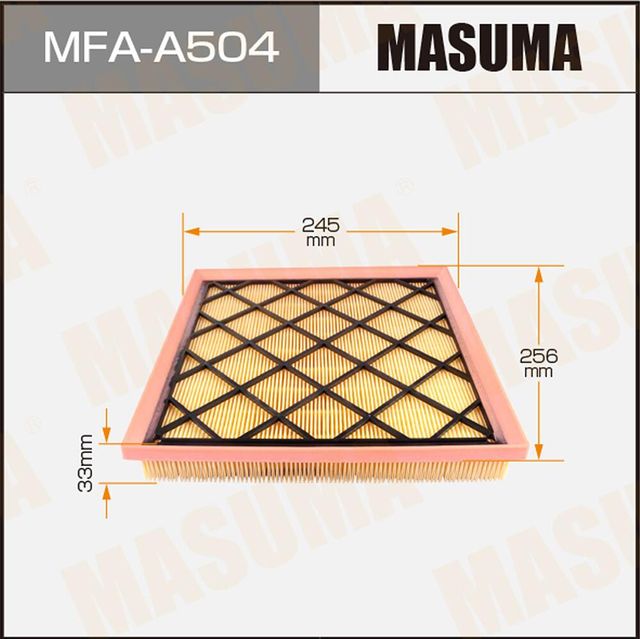 Воздушный фильтр Masuma. Артикул MFA-A504