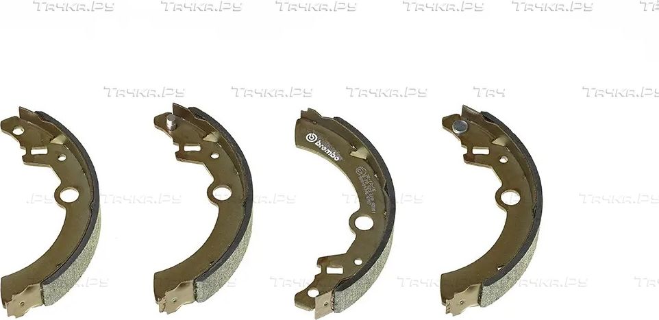 Тормозные колодки Brembo задние для Suzuki Wagon R+ II 2000-2008. Артикул S 79 523