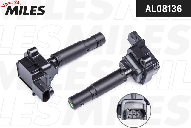 Катушка зажигания Miles для Mercedes-Benz E-Класс III (W211, S211) 2002-2009. Артикул AL08136