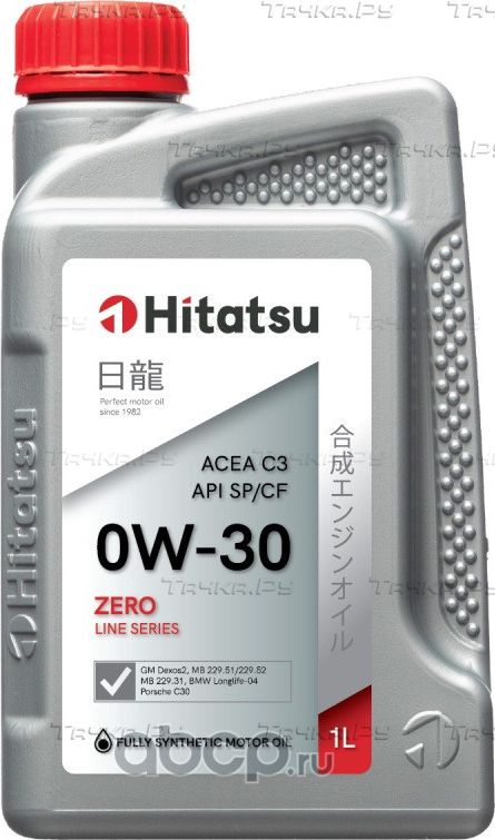 Масло моторное синт. 0W-30 1л (Hitatsu) Hitatsu. Артикул 0W30H11