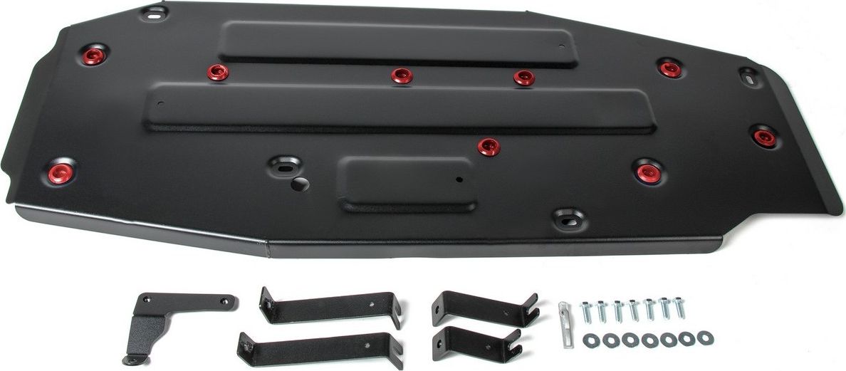 Защита АвтоБРОНЯ для топливного бака Geely Atlas 2018-2022. Артикул 111.01915.1