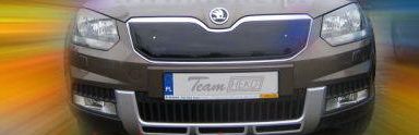 Дефлектор Heko на решетку радиатора зимний (верхний) для Skoda Yeti 2013-2026. Артикул 4012