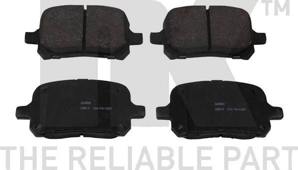 Тормозные колодки NK. Артикул 224550