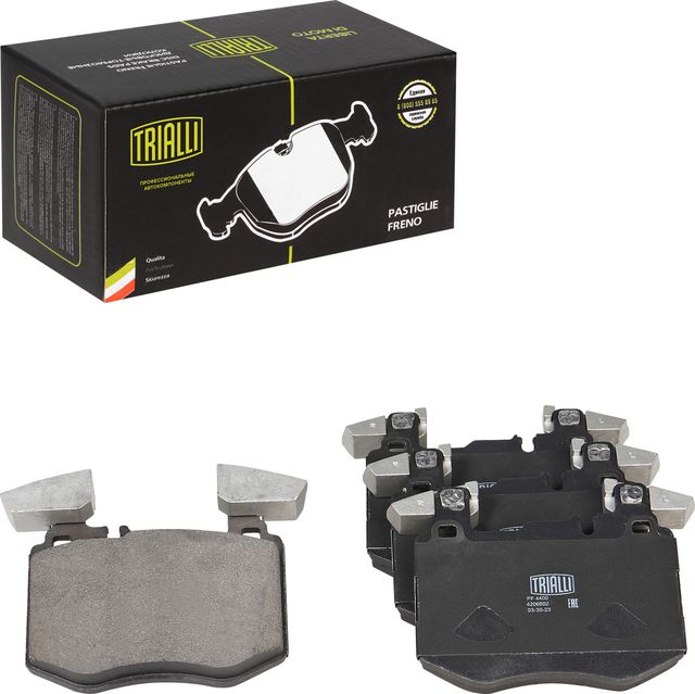 Тормозные колодки Trialli (Low-Metallic). Артикул PF 4400