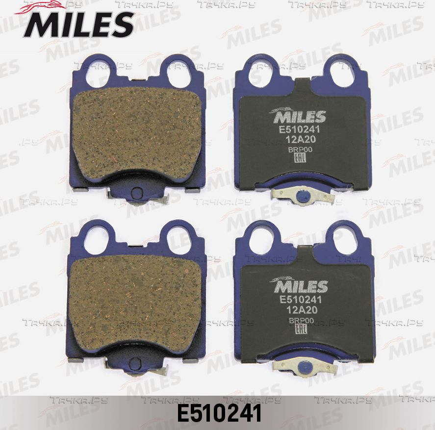 Тормозные колодки Miles (Керамика) задние для Lexus GS II 1997-2004. Артикул E510241