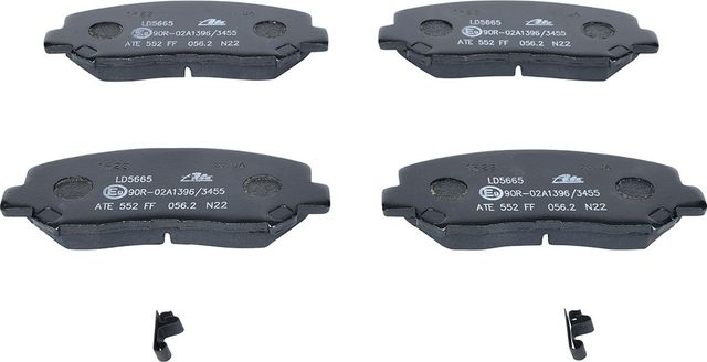 Тормозные колодки ATE Ceramic передние для Mazda CX-5 II 2017-2026. Артикул 13.0470-5665.2