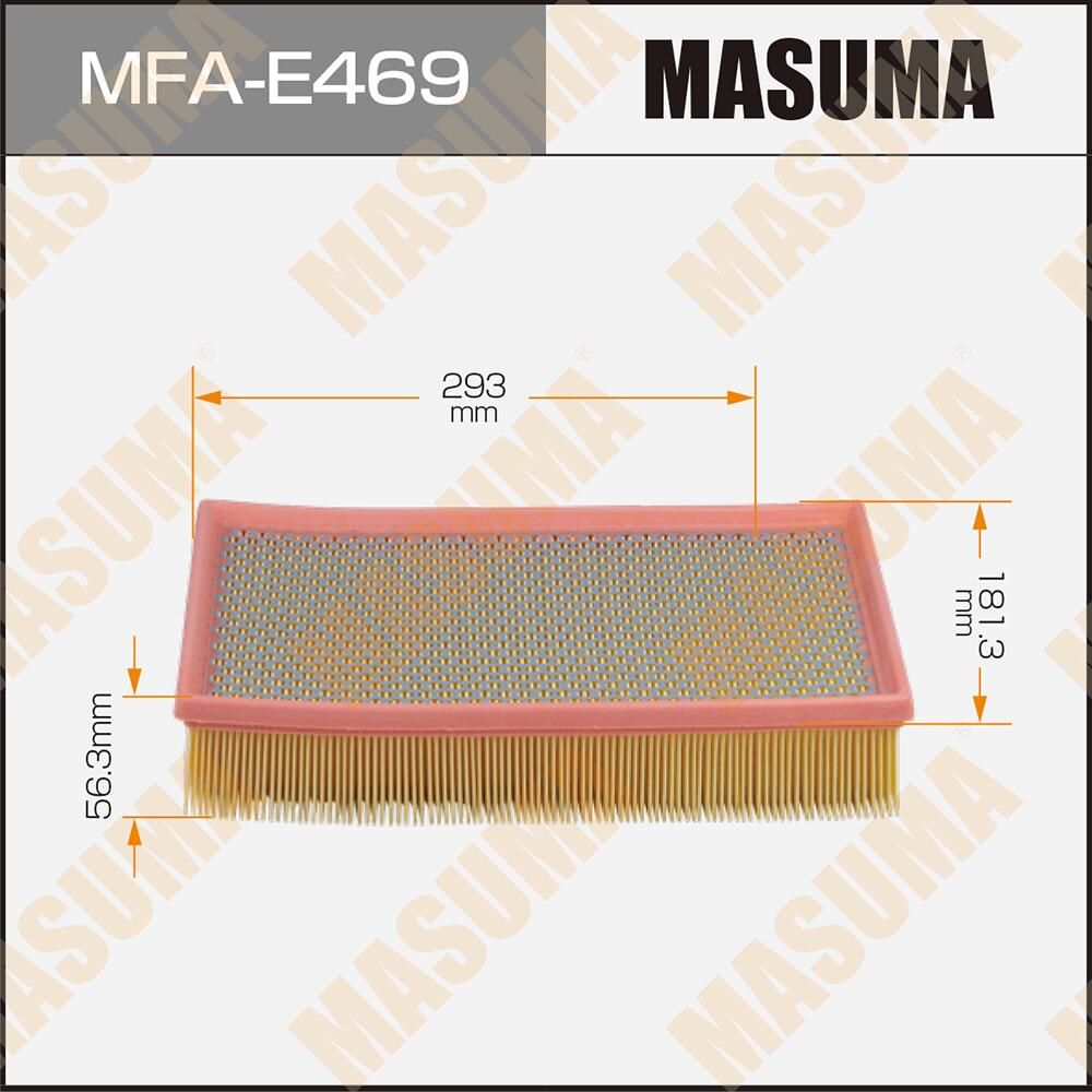Воздушный фильтр Masuma. Артикул MFA-E469
