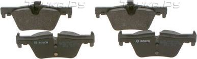 Тормозные колодки Bosch (Low-Metallic) задние для BMW 3 VI (F3x) 2012-2026. Артикул 0 986 494 554