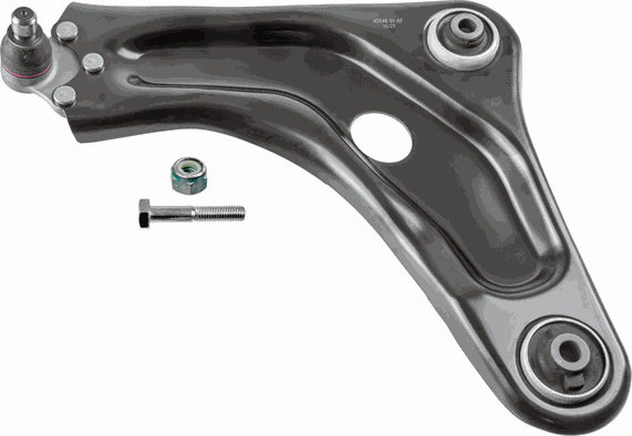 Поперечный рычаг передней подвески Lemforder. Артикул 43546 01