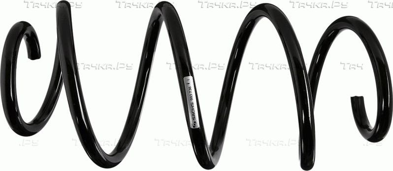 Пружина подвески SACHS передняя для Volvo S60 II 2010-2011. Артикул 993 736