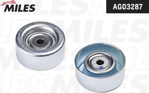 Направляющий (ведущий) ролик приводного поликлинового ремня Miles для Fiat Fullback I 2016-2025. Артикул AG03287