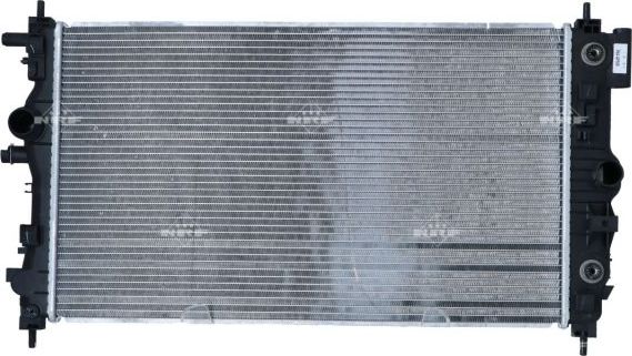 Радиатор охлаждения двигателя NRF EASY FIT для Opel Zafira C 2011-2019. Артикул 53159