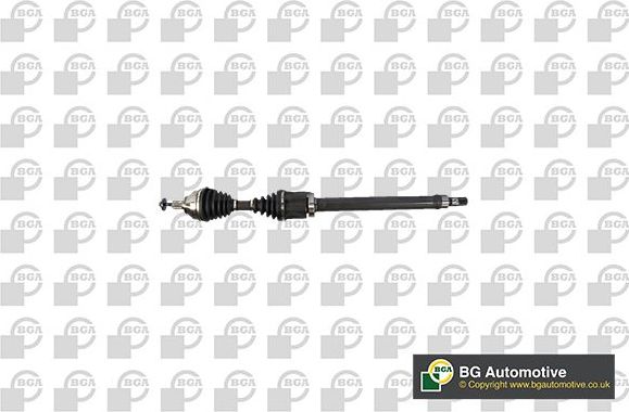 Полуось (привод в сборе, приводной вал) BGA. Артикул DS2306R