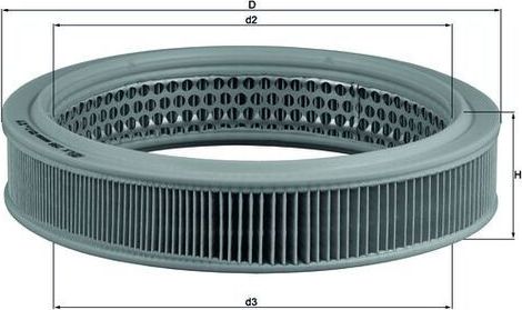 Воздушный фильтр Mahle. Артикул LX 298