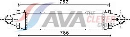 Интеркулер AVA. Артикул MSA4525
