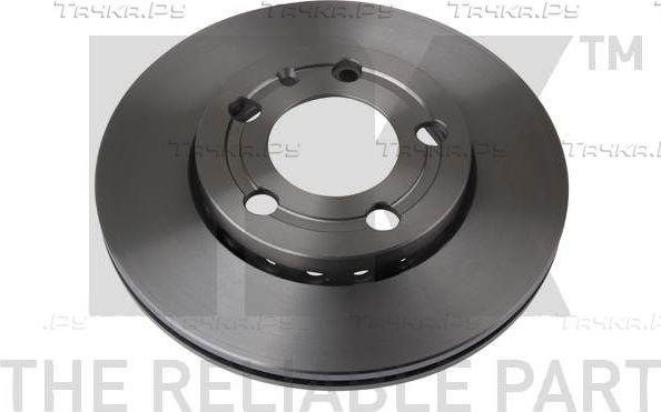 Тормозной диск NK передний для Volkswagen Polo IV 2002-2009. Артикул 2047101