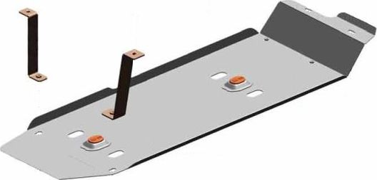 Защита алюминиевая Alfeco для топливного бака Jac T8 Pro 2020-2026. Артикул ALF.56.23al