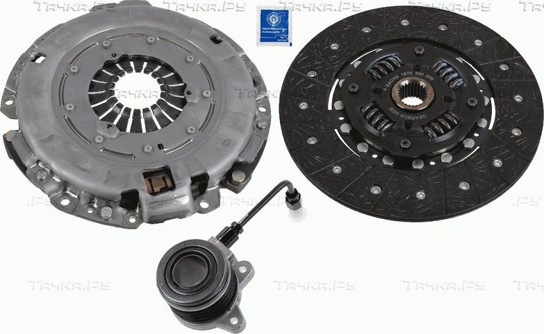 Сцепление (комплект) SACHS XTend Kit plus CSC для SsangYong Stavic 2013-2026. Артикул 3000 990 559