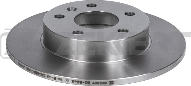 Тормозной диск Zekkert задний для Opel Zafira B 2005-2019. Артикул BS-5246