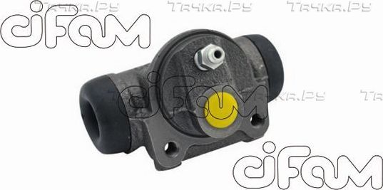 Тормозной цилиндр Cifam (Чугун) задний для Fiat Fiorino II 1993-2001. Артикул 101-646