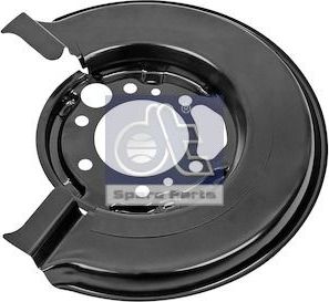 Щит опорный задний правый DT Spare Parts. Артикул 4.69793