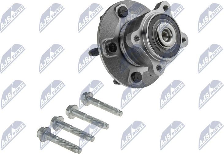 Ступица колеса с интегрированным подшипником NTY. Артикул KLT-DW-093