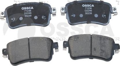 Тормозные колодки OSSCA для Citroen C4 SpaceTourer I 2018-2026. Артикул 71236