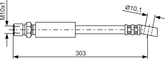 Тормозной шланг Bosch. Артикул 1 987 476 426