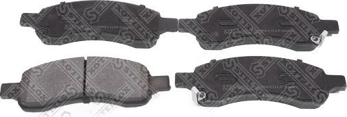 Тормозные колодки Stellox. Артикул 000 735B-SX