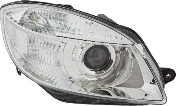 Фара передняя основная Hella правая для Skoda Fabia II 2006-2010. Артикул 1EL 247 025-261