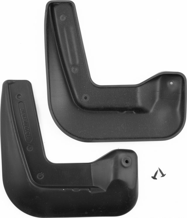 Брызговики Frosch (в пакете) передняя пара для Hyundai Solaris II 2017-2026. Артикул NLF.20.02.F10