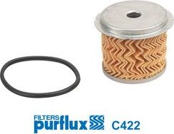 Топливный фильтр Purflux для Hyundai Lantra II 1998-2000. Артикул C422