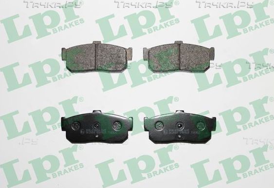 Тормозные колодки LPR задние для Infiniti I I 1997-1999. Артикул 05P929