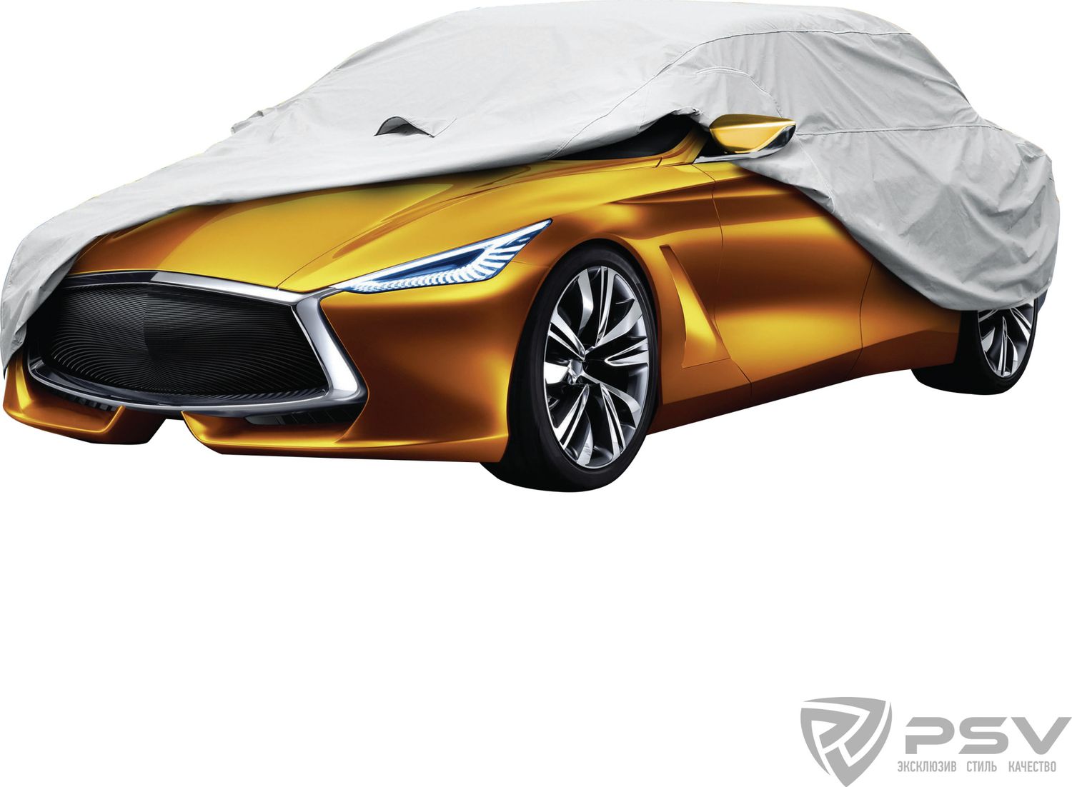 Тент автомобильный PSV модель 16 с молнией, размер M. Артикул 111142