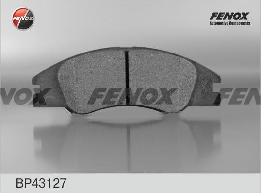Тормозные колодки Fenox. Артикул BP43127