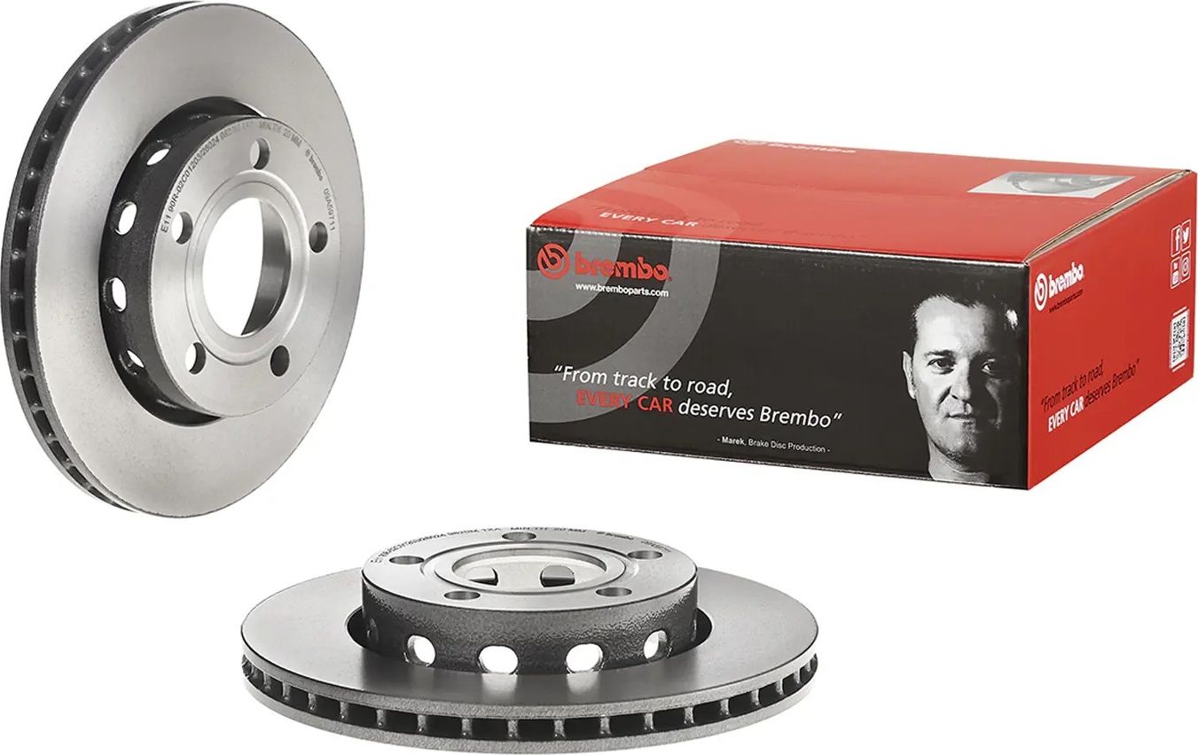 Тормозной диск Brembo PRIME LINE - UV Coated. Артикул 09.A597.11