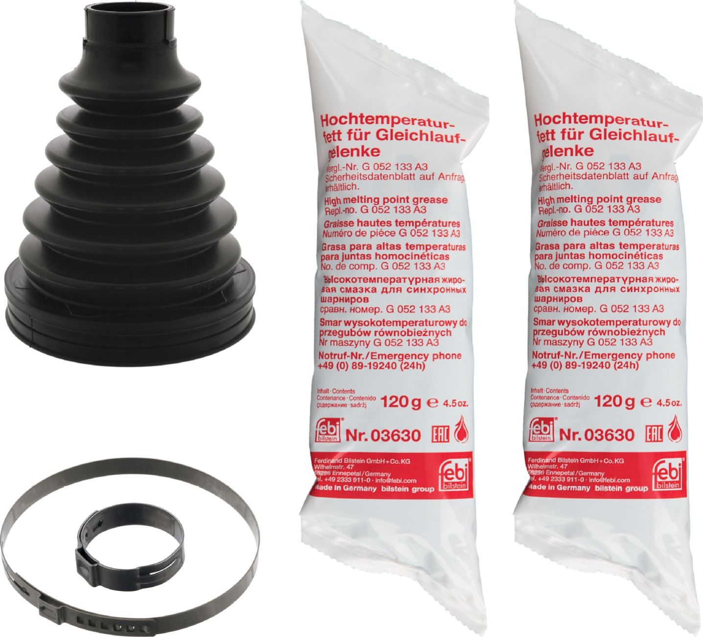 Пыльник шруса (комплект) SWAG (термопласт). Артикул 30 10 0407