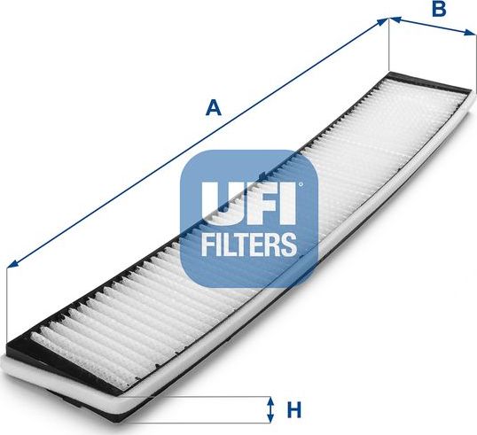 Салонный фильтр UFI. Артикул 53.158.00