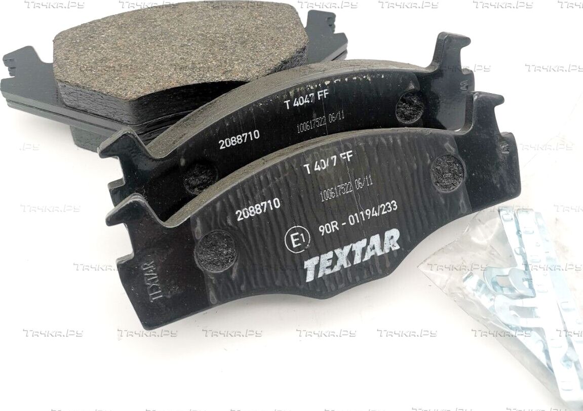 Тормозные колодки Textar передние для Volkswagen Caddy I 1982-1992. Артикул 2088710