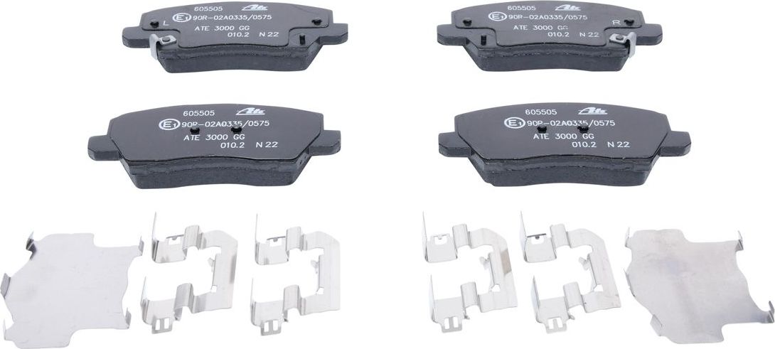 Тормозные колодки ATE. Артикул 13.0460-5505.2