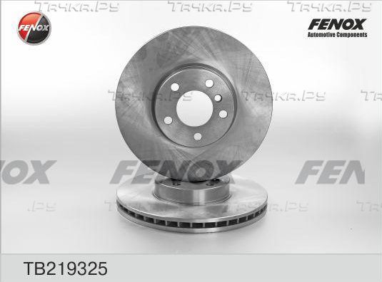 Тормозной диск Fenox передний для BMW X5 II (E70) 2006-2013. Артикул TB219325