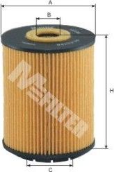 Масляный фильтр MFilter. Артикул TE 636