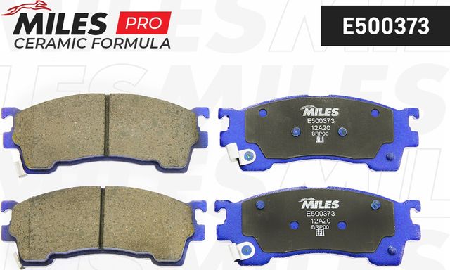 Тормозные колодки Miles (Керамика). Артикул E500373