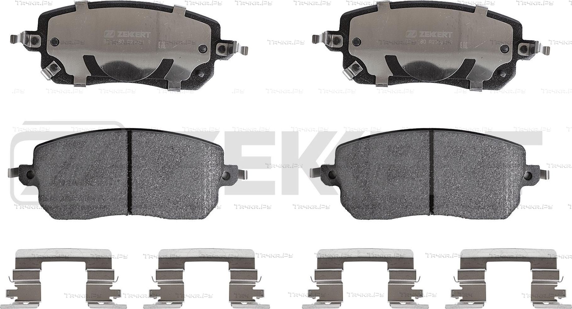 Тормозные колодки Zekkert. Артикул BS-1180