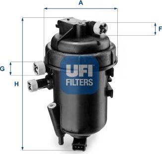 Топливный фильтр UFI. Артикул 55.112.00