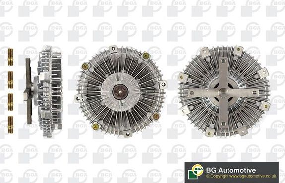 Муфта (вискомуфта) вентилятора BGA для Mitsubishi Pajero III 2000-2006. Артикул VF6100