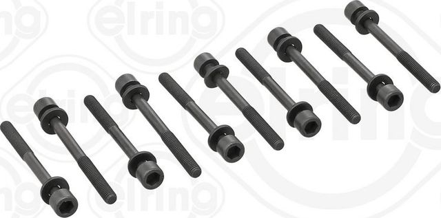 Комплект болтов ГБЦ Elring для Opel Astra K 2015-2026. Артикул 940.160